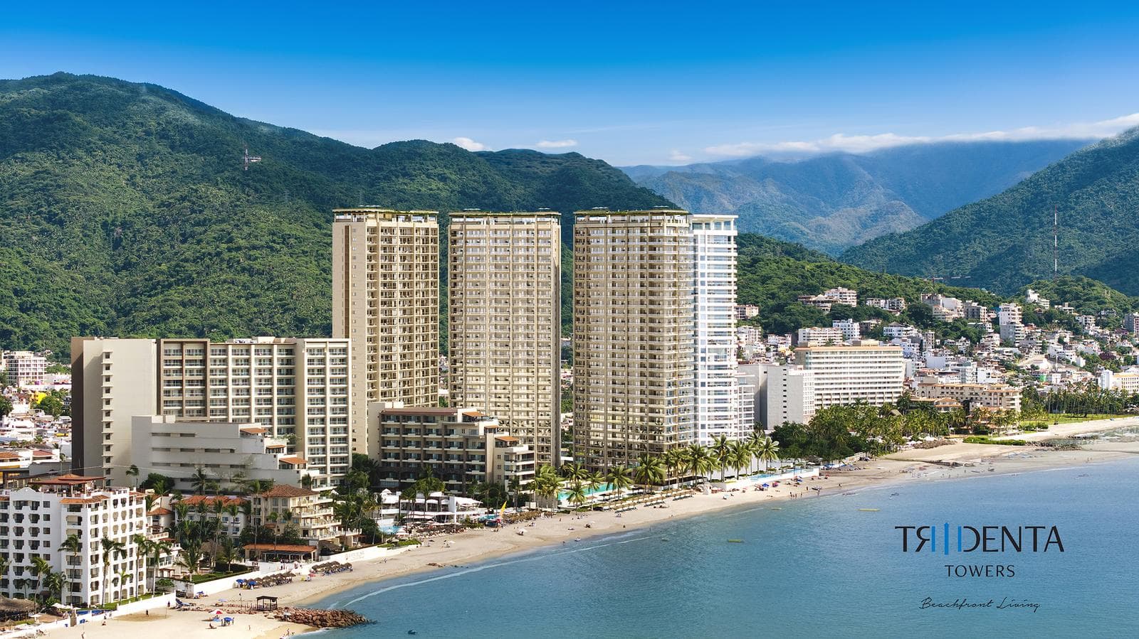 Departamentos en Venta de Lujo Frente al Mar en Tridenta Towers Puerto Vallarta